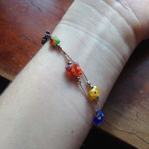 COPY - Magnolia Glass bead bracelet